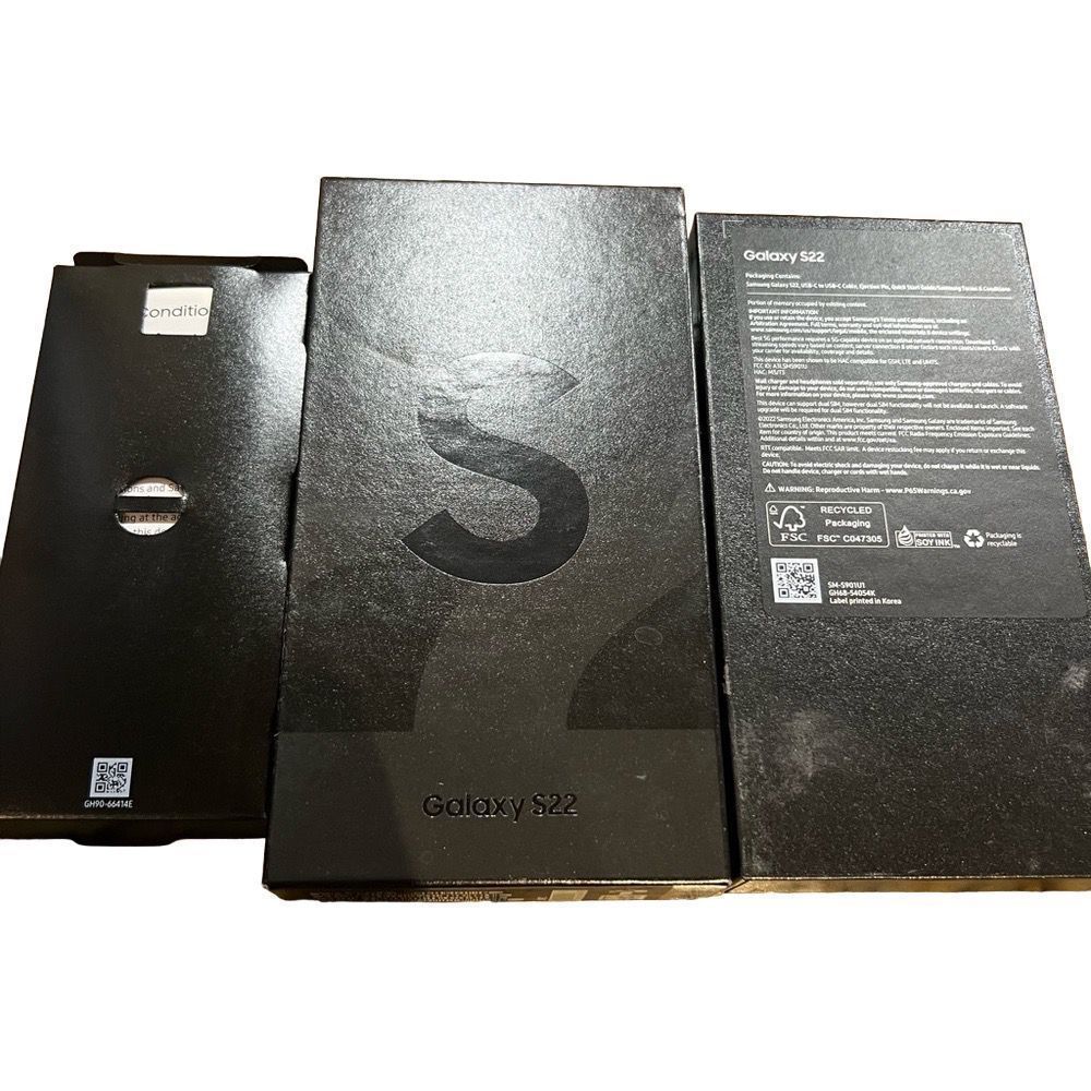 😊 5 FOR 15 😊 Samsung Galaxy S22 Box